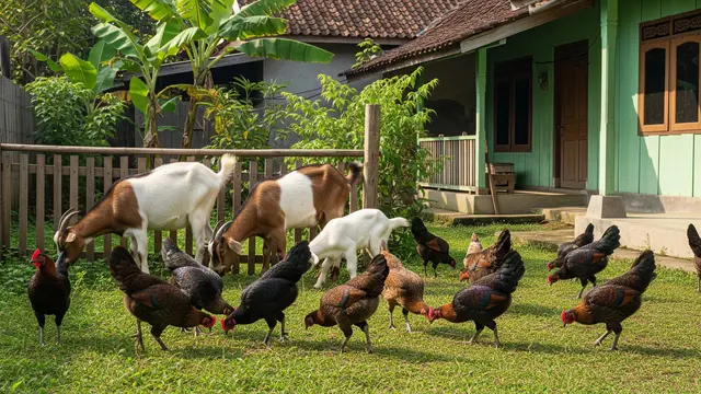 Kombinasi Ternak Campuran