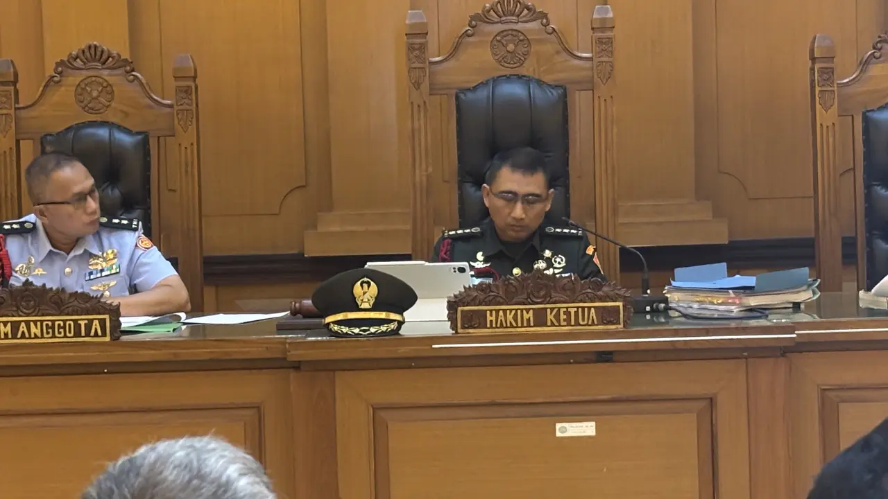 Sidang pemeriksaan saksi kasus penyiraman air keras terhadap aktivis KontraS Andrie Yunus