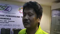 Ketua PB Perbasasi, Syahrir Nawier, Selasa (17/1/2017), meminta pemerintah lebih memperhatikan olahraga softball. (Bola.com/Andhika Putra)