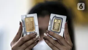 Harga Emas Antam Hari Ini Turun Lagi, Buyback Anjlok Lebih Dalam
