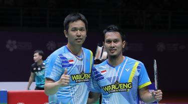 Hendra Setiawan/Mohammad Ahsan - Malaysia Masters 2022 - 9 Juli