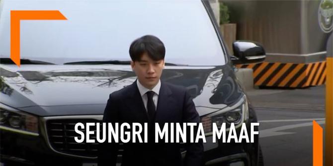 VIDEO: Jalani Pemeriksaan, Seungri Eks BIGBANG Minta Maaf