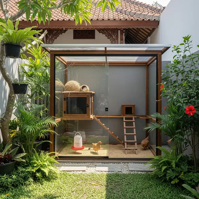 9 Model Kandang Ayam Tertutup tapi Transparan, Inovasi Modern Peternakan Unggul