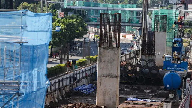 Libur Tahun Baru, Proyek LRT Libur Pengerjaan