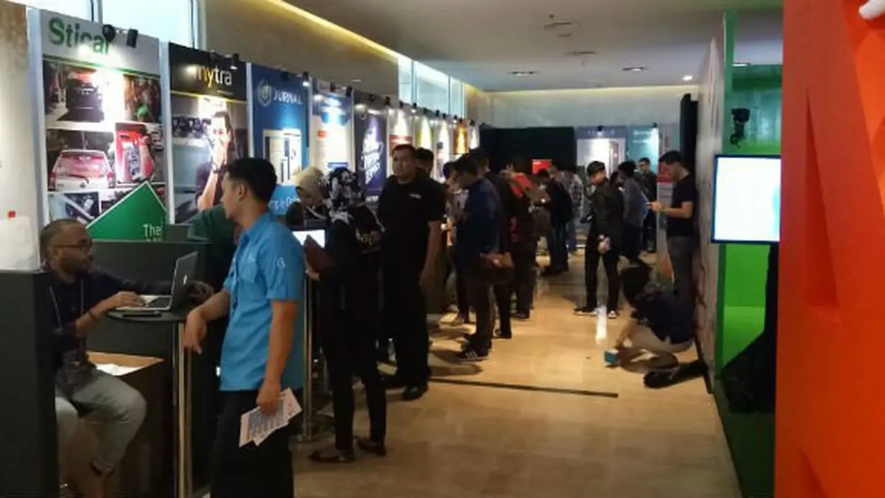 Local Startup Fest 2.0 di Ballroom Kuningan City, Jakarta/Vemale.com/Zika Z