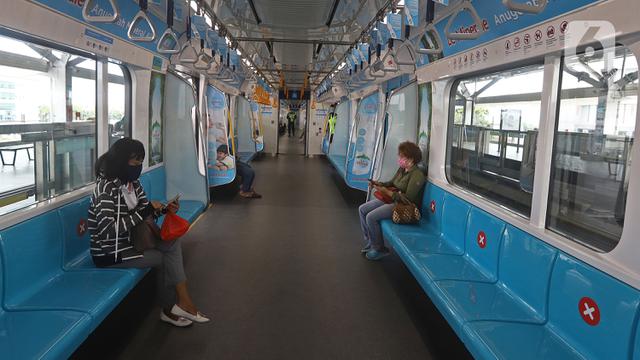 Penumpang MRT Wajib Pakai Masker