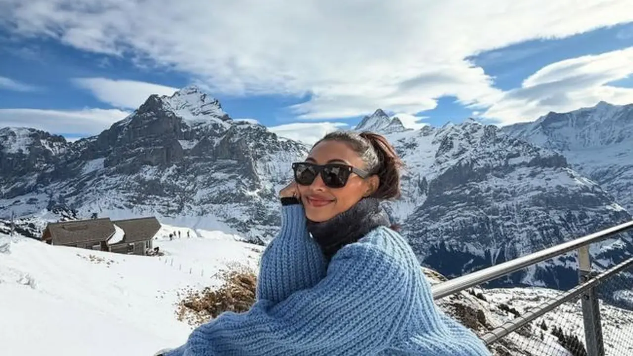 Potret Liburan Novia Bachmid ke Swiss. (instagram/noviabachmid)