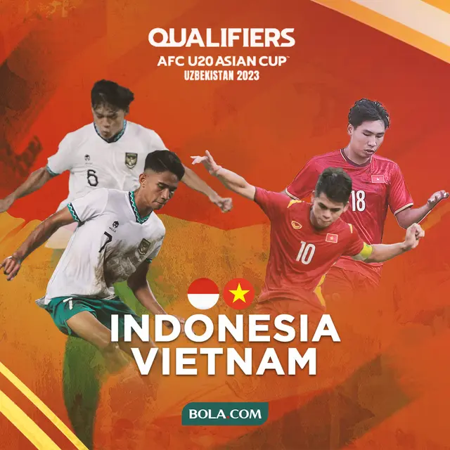 Piala Asia U-20 - Adu Lini Tengah - Timnas Indonesia U-20 Vs Vietnam