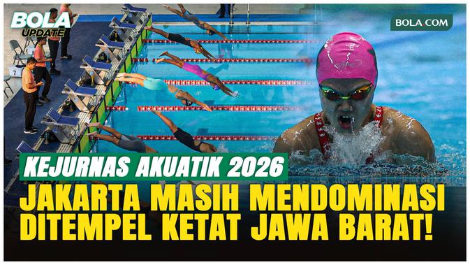 Jakarta Tambah 2 Emas, Masih Kuasai Kejurnas Akuatik 2026