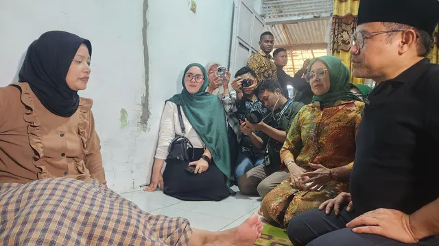 Calon Wakil Presiden (Cawapres) nomor urut satu Muhaimin Iskandar alias Cak Imin