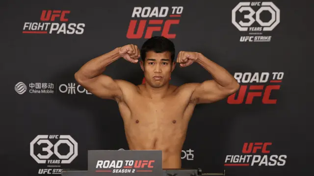 Windri Patilima, petarung asal Indonesia yang tampil di Road to UFC Season 2