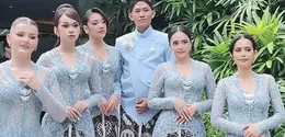 Bridesmaid di Akad Nikah Jennifer Coppen. [@fadlan_indonesia]