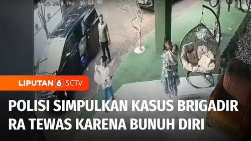 VIDEO: Kasus Resmi Ditutup, Polisi Simpulkan Brigadir RA Tewas Karena Bunuh Diri