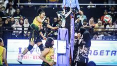 Dominasi absolut tim putri Petrokimia Gresik Pupuk Indonesia di kancah voli amatir Indonesia kembali terukir. (Dok. PBVSI)