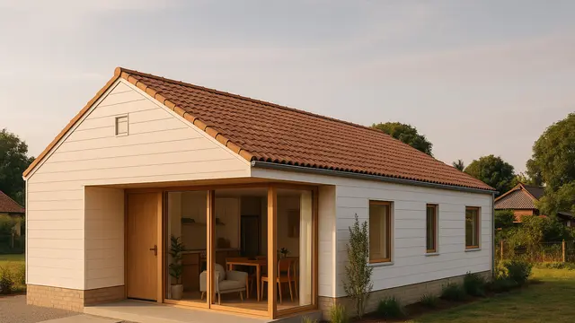 Model Rumah di Desa ala Pinterest/ Ilustrasi oleh AI