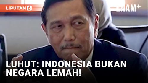 VIDEO: Luhut Sebut Indonesia Bukan 'Banana Republic' ke Profesor Universitas di Australia