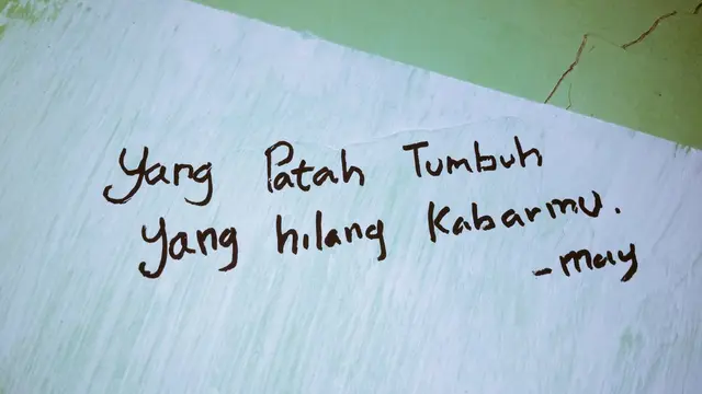 7 Coretan Curhat Galau di Tembok Ini Bikin Terharu