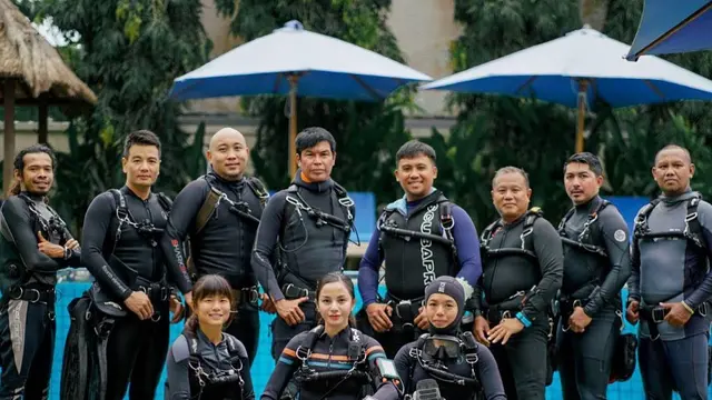 Resmi Jadi Instruktur Menyelam, Ini 7 Potret Kirana Larasati saat Jalani Pelatihan