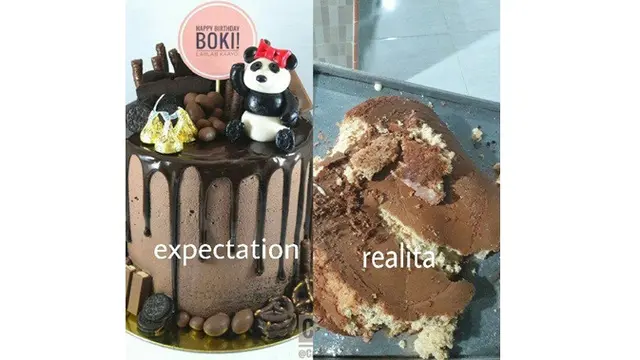 10 Ekspektasi Vs Realita saat Memasak Ini Bikin Senyum Getir