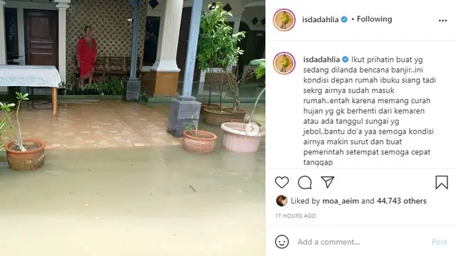 Iis Dahlia (Foto: Instagram/@isdadahlia)