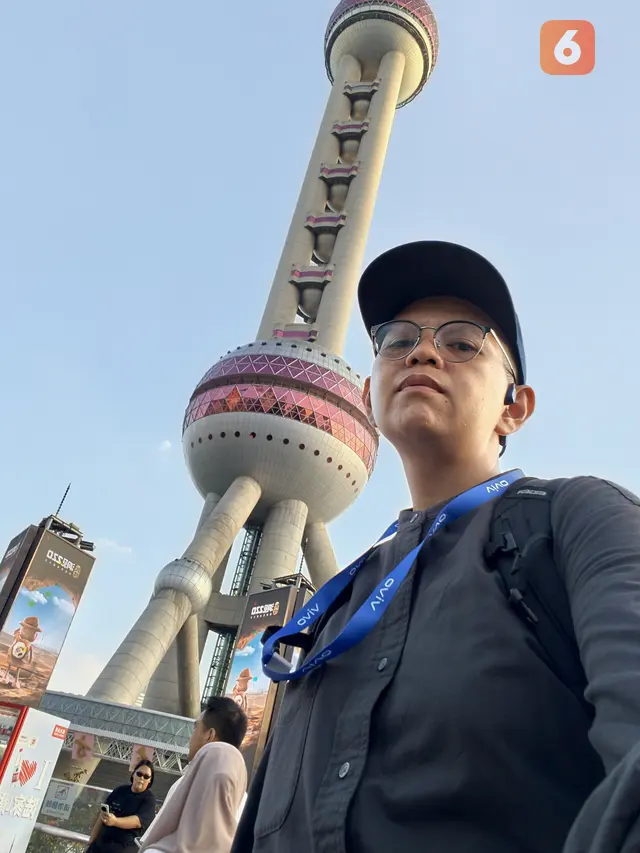 Keamanan Shanghai terjaga ketat, polisi sigap dan CCTV aktif di mana-mana, membuat wisatawan merasa aman menikmati kota modern ini. (Foto: Aditya Eka Prawira/Liputan6.com)