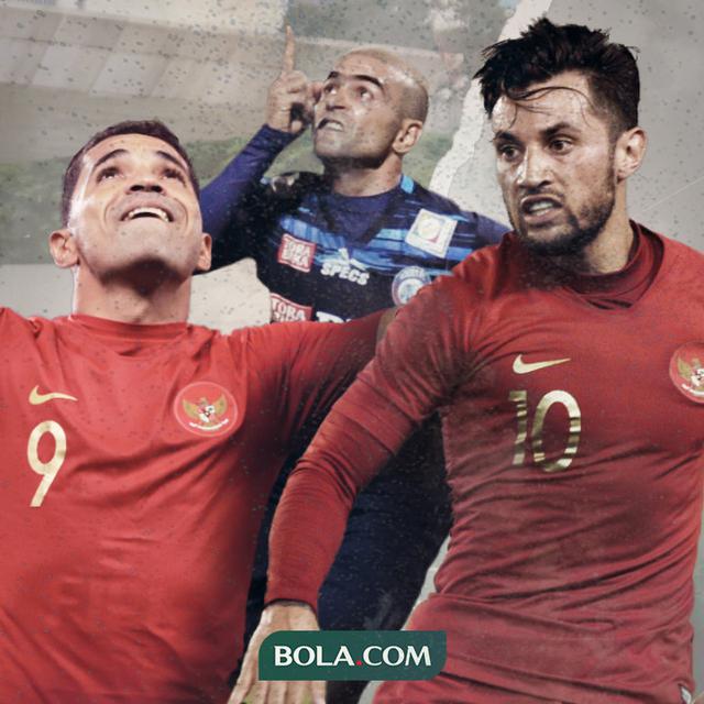 Alberto Goncalves, Cristian Gonzales dan Stefano Lilipaly