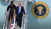 Donald Trump Tiba di China, Bahas Perdagangan hingga Korea Utara
