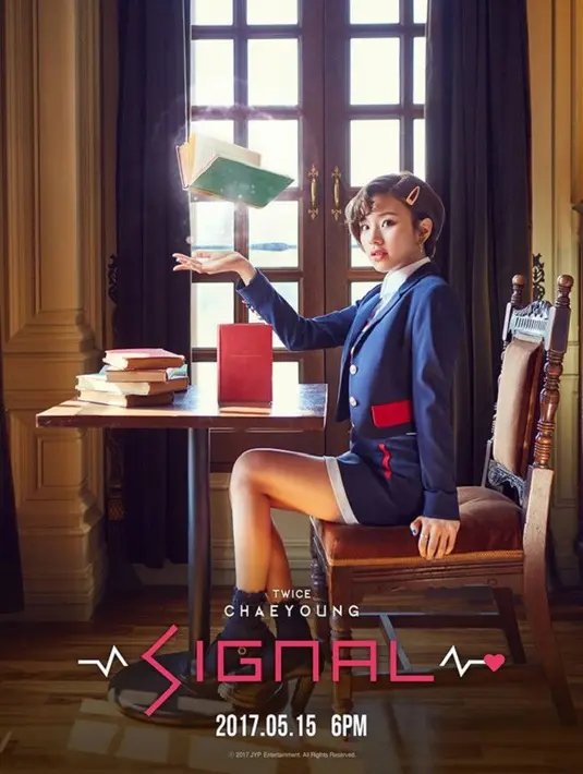 Tidak hanya jago ngerap, Chaeyoung TWICE juga punya wajah yang cantik. Wajahnya yang imut pun berhasil menarik perhatian orang-orang di Jepang. (Foto: Soompi.com)