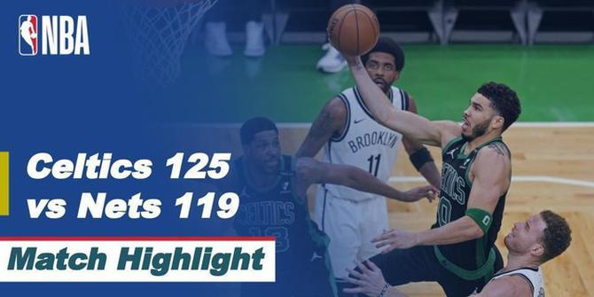VIDEO: Highlights NBA Playoffs, Boston Celtics Raih Kemenangan Pertama Lawan Brooklyn Nets 125-119