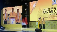 Ketua Pelaksana Rapimnas dan Munas XI Partai Golkar Bambang Soesatyo (Bamsoet) menyatakan penetapan Bahlil Lahadalia sebagai Ketum Golkar bisa dipercepat Selasa (20/8/2024) malam. (Liputan6.com/Deelvira Hutabarat)