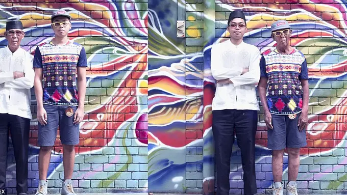 Ketika 2 Generasi Bertukar Pakaian, Sebuah Proyek Fotografi Qozop