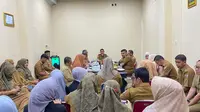 Rapat evaluasi kinerja triwulan pertama Dinas PMPTSP Sulbar (Foto: Liputan6.com/Istimewa)