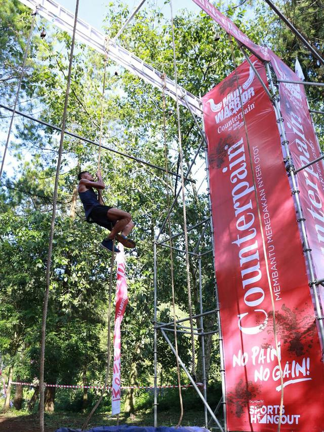 Counterpain Mud Warrior 4 di Bandung.