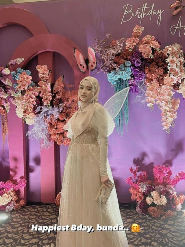 Inara Rusli di ulang tahun Ashanty