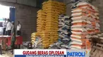 Polisi menemukan zat kimia pemusnah serangga yang diduga digunakan untuk membunuh kutu dalam beras dengan kualitas rendah.