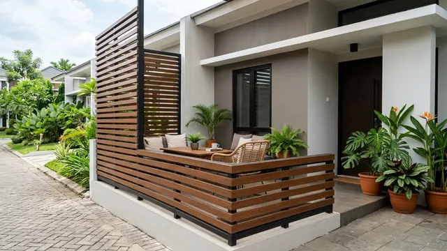 Model Kisi-Kisi Teras Rumah (AI generated)