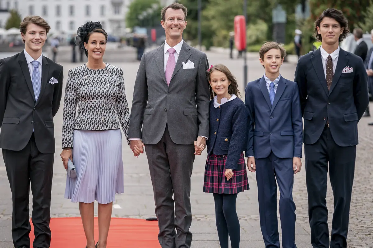 Pangeran Felix, Putri Marie, Pangeran Joachim, Putri Athena, Pangeran Henrik dan Pangeran Nikolai