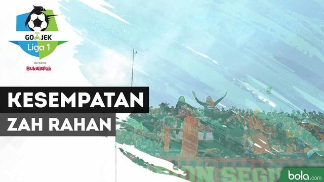 Zah Rahan Krangar memiliki peluang mencetak gol spektakuler saat Madura United hadapi Borneo FC.