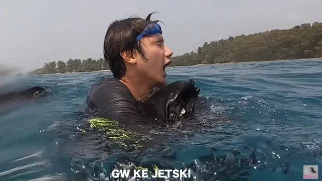 7 Momen Felicya Angelista Renang di Laut, Caesar Hito Hampir Tenggelam