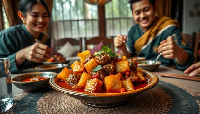 resep sambal goreng ati kentang Ilustrasi dibuat AI
