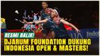 Bakti Olahraga Djarum Foundation resmi kembali mendukung turnamen bulutangkis bergengsi Indonesia Open dan Indonesia Masters mulai 2026. Presiden Direktur Djarum Foundation, Victor Hartono, memastikan bahwa dukungan ini juga mencakup Sirnas, Kejurnas...