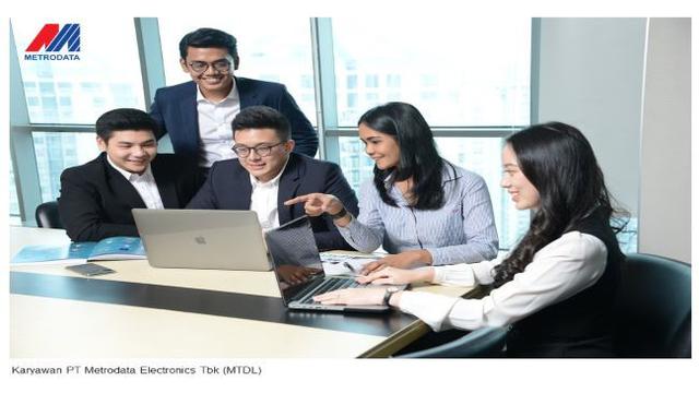 Ilustrasi karyawan Metrodata Electronics (Foto: Metrodata Electronics/MTDL)