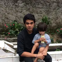 Suami dan anak Irena Justine (istimewa)