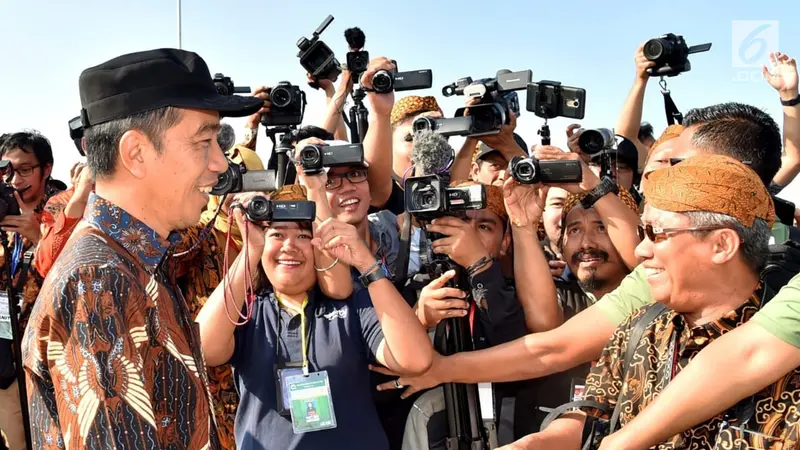 Presiden Jokowi Resmikan Jalan Tol Solo-Ngawi