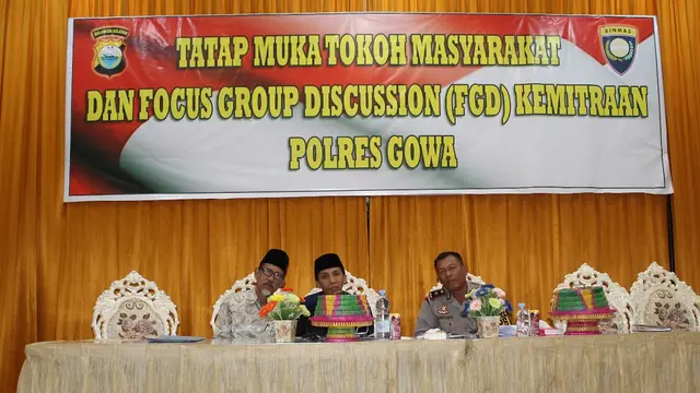 Ketua MUI bekali personil Bhabinkamtibmas, Babinsa dan tomas ilmu tangkal hoaks (Liputan6.com/ Eka Hakim)