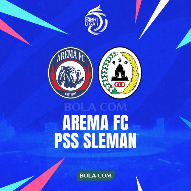 BRI Liga 1 - Arema FC Vs PSS Sleman