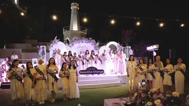 Suasana acara Marina Beauty Journey 2023 di Lombok, Nusa Tenggara Barat. (Foto: Dok. Istimewa)
