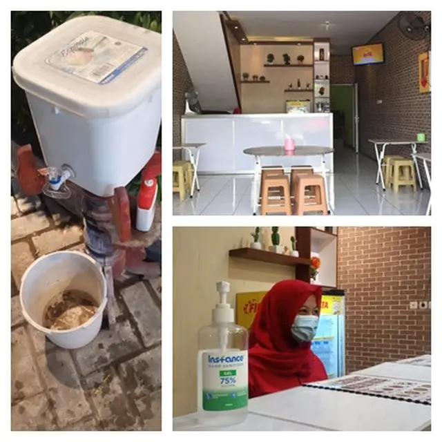 Protokol kesehatan di Eimodni