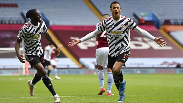 FOTO: Manchester United Raih Poin Penuh di Kandang Aston Villa