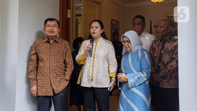 Pertemuan Jusuf Kalla dan Puan Maharani